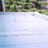 A fully installed tapered roof, draining toward the corner drain.